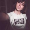 Spank me daddy t shirt