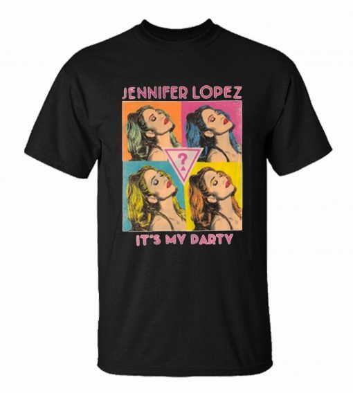 The Jennifer Lopez x Guess concert merch is timeless t shirt