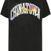 Chinatown Market logo-print crew-neck T-Shirt - Black