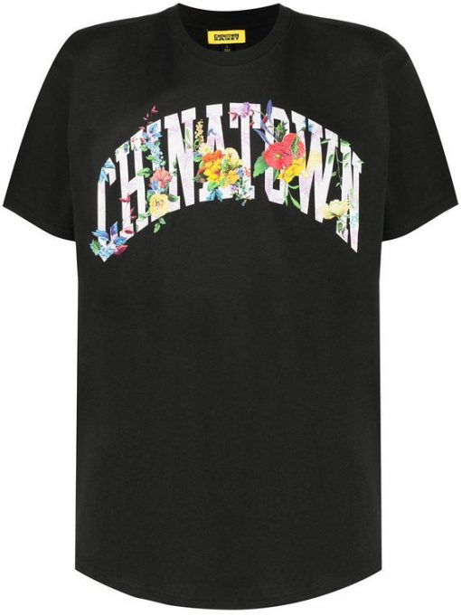 Chinatown Market logo-print crew-neck T-Shirt - Black