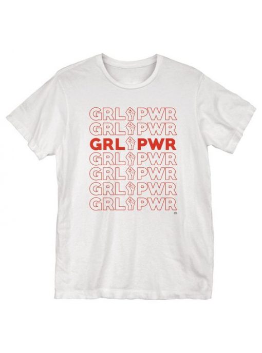 GRLPWR Fist t shirt