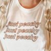 Just Peachy t shirt