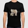 Mother's Love - Elephant Family Graphic T-shirt