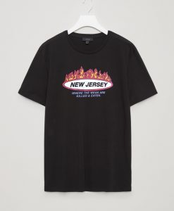 New Jersey Where the weak are killed and eaten t-shirt