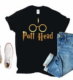 Pott head Harry Potter t shirt