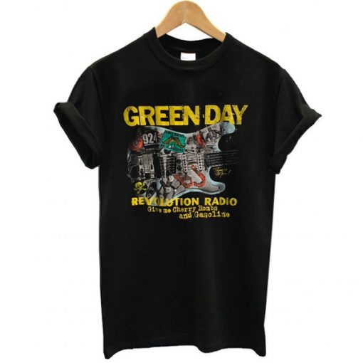 green day revolution radio band t shirt