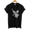 Skeleton Trumpet t shirt