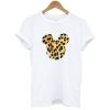 mickey mouse cheetah t shirt