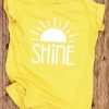 Shine Yellow Shirt