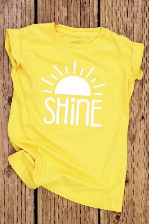 Shine Yellow Shirt