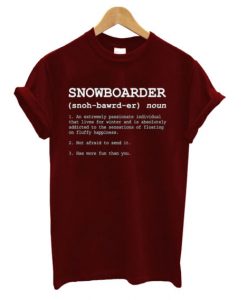 Snowboarder T-shirt