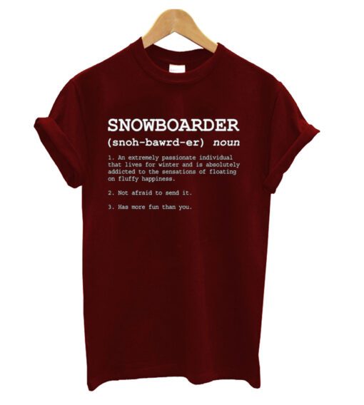 Snowboarder T-shirt