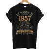 Vintage March 1957 T-shirt