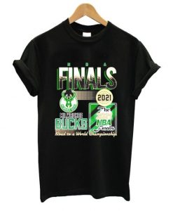 Finals Milwaukee Bucks road to a world Championship T Shirt