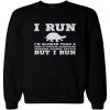 I'm Slower than a Turtle Funny Workout Sweatshirts Gym Pullover Fleece Sweaters sweatshirt