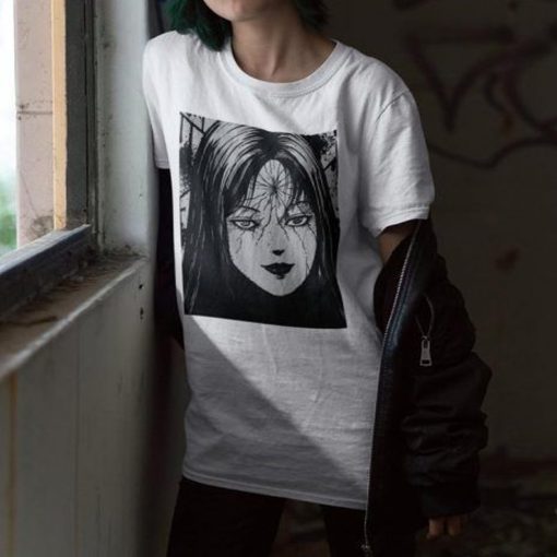 Tomie Junji Ito Uzumaki t shirt