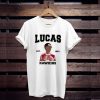 Stranger Things season 4 Characters Lucas t shirt