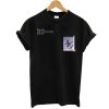 Rose & Slogan graphic t shirt