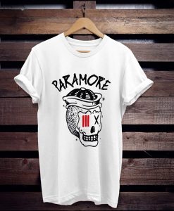 Paramore Skull t shirt