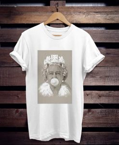 Queen Elizabeth England t shirt