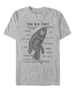 'The Big Foot' Facts t shirt