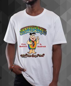 Vintage 1994 90s Fred Flintstone Grateful Dead t shirt