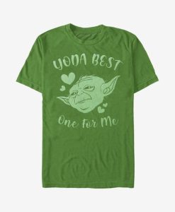 Star Wars Yoda Best Hearts t shirt