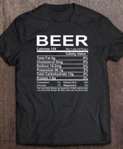 Beer Nutrition t shirt