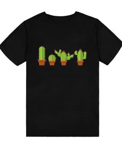 Cactus Pattern T-Shirt TPKJ3