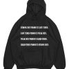 Hard Times Strong Men Hoodie TPKJ3