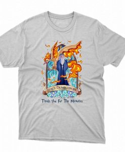 Albus Dumbledore 1940-2023 Rip Thank You For The Memories T Shirt