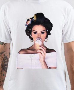 Selena Gomez Ice Cream T Shirt