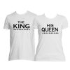 @ The King His Queen Couple T Shirt