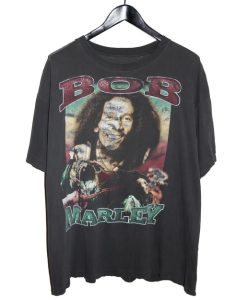 Bob Marley 90's Smile Jamaica Rap Tee AA