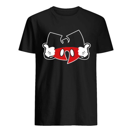 Mickey mouse Wu-tang Clan logo shirt AA