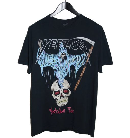 Yeezus 2014 Reaper Australian Tour Shirt LARGE AA