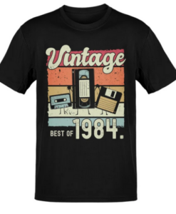 Vintage 1984 Cassette T-Shirt AA
