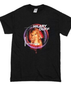 Vtg Hilary Duff Tour T Shirt