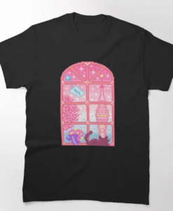Window to the World Pixel Art T-Shirt AA