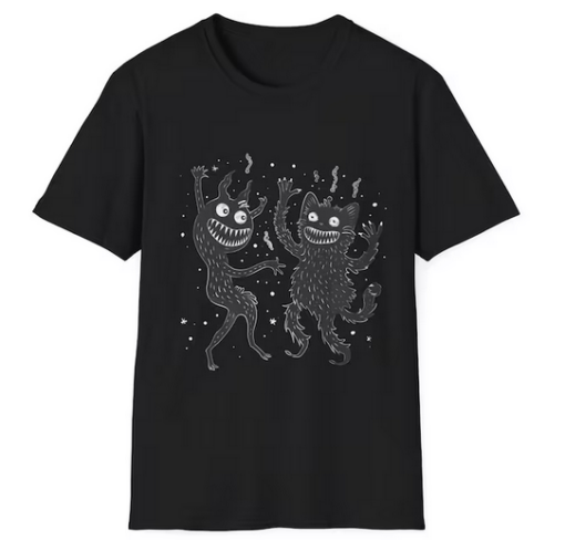 Goblincore Goth Dark T-shirt SD